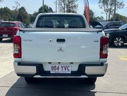 2018 Mitsubishi Triton GLX+ MQ MY18 4X4 Dual Range White