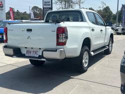 2018 Mitsubishi Triton GLX+ MQ MY18 4X4 Dual Range White