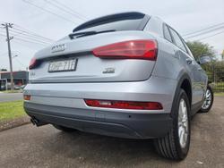 2015 Audi Q3 TDI 8U MY15 Four Wheel Drive Florett Silver