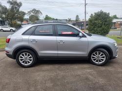 2015 Audi Q3 TDI 8U MY15 Four Wheel Drive Florett Silver