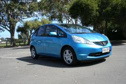2009 Honda Jazz VTi GE MY10 Cerulean Blue