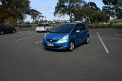 2009 Honda Jazz VTi GE MY10 Cerulean Blue