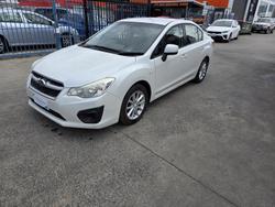 2013 Subaru Impreza 2.0i G4 MY13 AWD Satin White Pearl