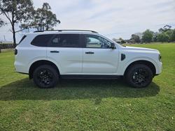 2025 Ford Everest Black Edition MY25.50 4X4 Dual Range Alabaster White