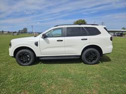 2025 Ford Everest Black Edition MY25.50 4X4 Dual Range Alabaster White