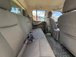 2011 Nissan Navara RX D40 4X4 Dual Range Polar White