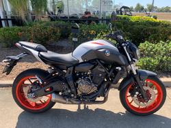 2021 YAMAHA MT-07 LA (ABS) Silver