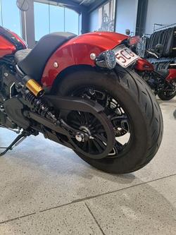 2025 INDIAN SCOUT 101 SUNSET RED