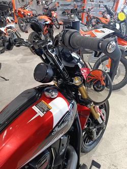 2025 INDIAN SCOUT 101 SUNSET RED