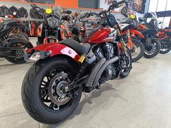 2025 INDIAN SCOUT 101 SUNSET RED