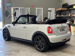 2012 MINI Cabrio Cooper R57 LCI White Silver