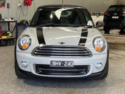 2012 MINI Cabrio Cooper R57 LCI White Silver