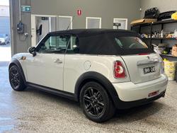 2012 MINI Cabrio Cooper R57 LCI White Silver