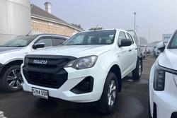 2024 Isuzu D-MAX SX MY24 4X4 Dual Range Mineral White (527)