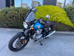 2022 Royal Enfield INTERCEPTOR 650 E5 CLASSIC VENTURA BLUE