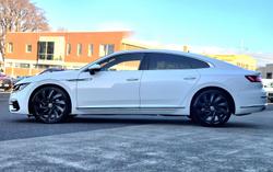 2019 Volkswagen Arteon 206TSI R-Line 3H MY19 Four Wheel Drive Pure White