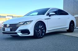 2019 Volkswagen Arteon 206TSI R-Line 3H MY19 Four Wheel Drive Pure White