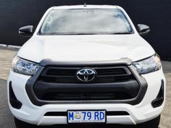 2021 Toyota Hilux SR GUN126R 4X4 Dual Range Glacier White