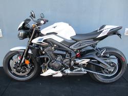 2023 Triumph STREET TRIPLE R White
