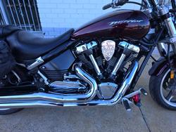 2004 YAMAHA XV1700 ROAD STAR WARRIOR Maroon