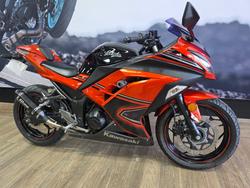 2014 Kawasaki NINJA 300 ORANGE