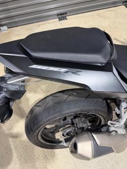 2017 Honda CBR500R BLACK