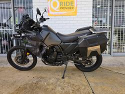 2022 Kawasaki KLR650 (KL650) ADVENTURE GRAYSTONE/FURNACE ORANGE