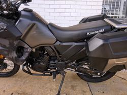 2022 Kawasaki KLR650 (KL650) ADVENTURE GRAYSTONE/FURNACE ORANGE