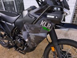 2022 Kawasaki KLR650 (KL650) ADVENTURE GRAYSTONE/FURNACE ORANGE