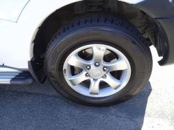 2011 Mitsubishi Pajero GLX NW MY12 4X4 White