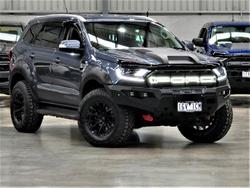 2015 Ford Everest Trend UA 4X4 Dual Range Blue Reflex
