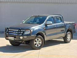 2015 Ford Ranger XLS PX 4X4 Dual Range Metropolitan Grey