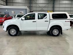 2017 Isuzu D-MAX SX MY17 4X4 Dual Range Splash White