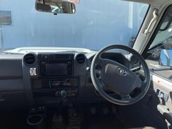 2022 Toyota Landcruiser Workmate VDJ79R 4X4 Dual Range French Vanilla