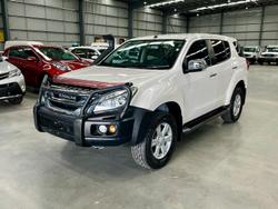 2014 Isuzu MU-X LS-U MY15 4X4 Dual Range Silky White