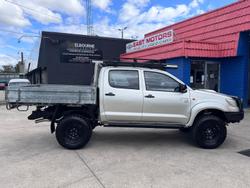 2013 Toyota Hilux SR KUN26R MY12 4X4 Sterling Silver