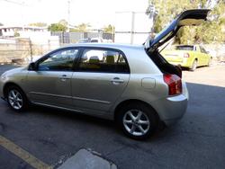 2004 Toyota Corolla Ascent ZZE122R Silver