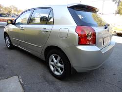 2004 Toyota Corolla Ascent ZZE122R Silver