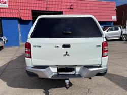 2017 Mitsubishi Triton GLX MQ MY18 4X4 Dual Range White