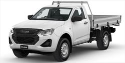 2025 ISUZU D-MAX SX D-MAX MY25.5 4 x 4 SINGLE Cab Chassis SX 3.0L AT Mineral White