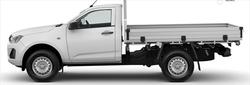 2025 ISUZU D-MAX SX D-MAX MY25.5 4 x 4 SINGLE Cab Chassis SX 3.0L AT Mineral White