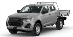 2025 ISUZU D-MAX SX D-MAX MY25.5 4 x 4 CREW Cab Chassis SX 3.0L AT Mercury Silver met.