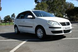2008 Volkswagen Polo Pacific TDI 9N MY09 Candy White