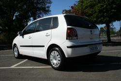 2008 Volkswagen Polo Pacific TDI 9N MY09 Candy White