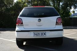 2008 Volkswagen Polo Pacific TDI 9N MY09 Candy White