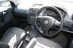 2008 Volkswagen Polo Pacific TDI 9N MY09 Candy White