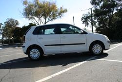 2008 Volkswagen Polo Pacific TDI 9N MY09 Candy White