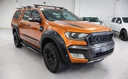 2016 Ford Ranger Wildtrak PX MkII 4X4 Dual Range Pride Orange