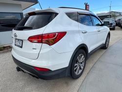 2012 Hyundai Santa Fe Elite DM MY13 4X4 On Demand Creamy White
