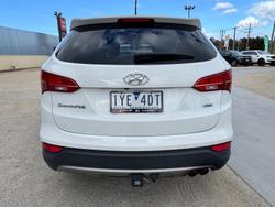2012 Hyundai Santa Fe Elite DM MY13 4X4 On Demand Creamy White